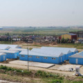 Bâtiment préfabriqué de structure en acier pour le stockage libre